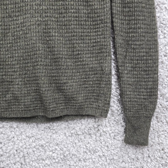 Faherty Sweater Mens Small Green Long Sleeve Crew Neck Wool Cashmere READ - Picture 2 of 12